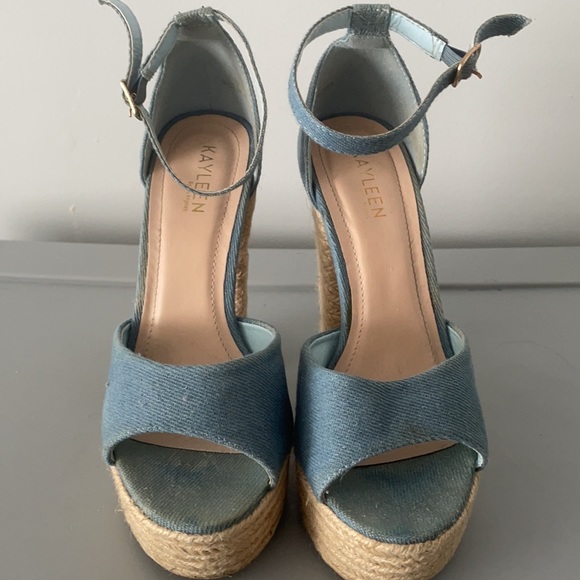Denim heels miss Lola heels - Picture 2 of 4